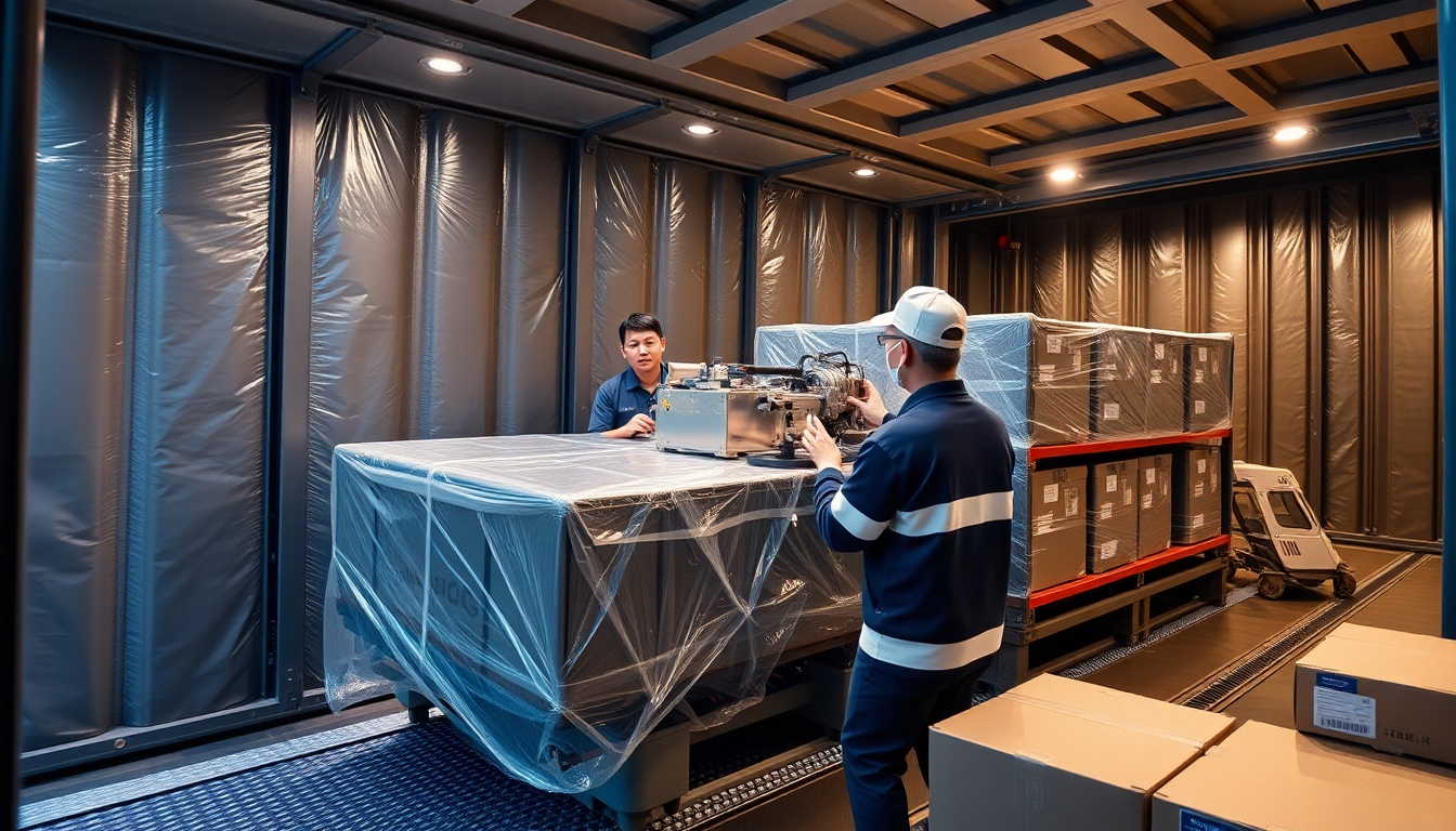 精密機器の国際輸送における課題と技術革新