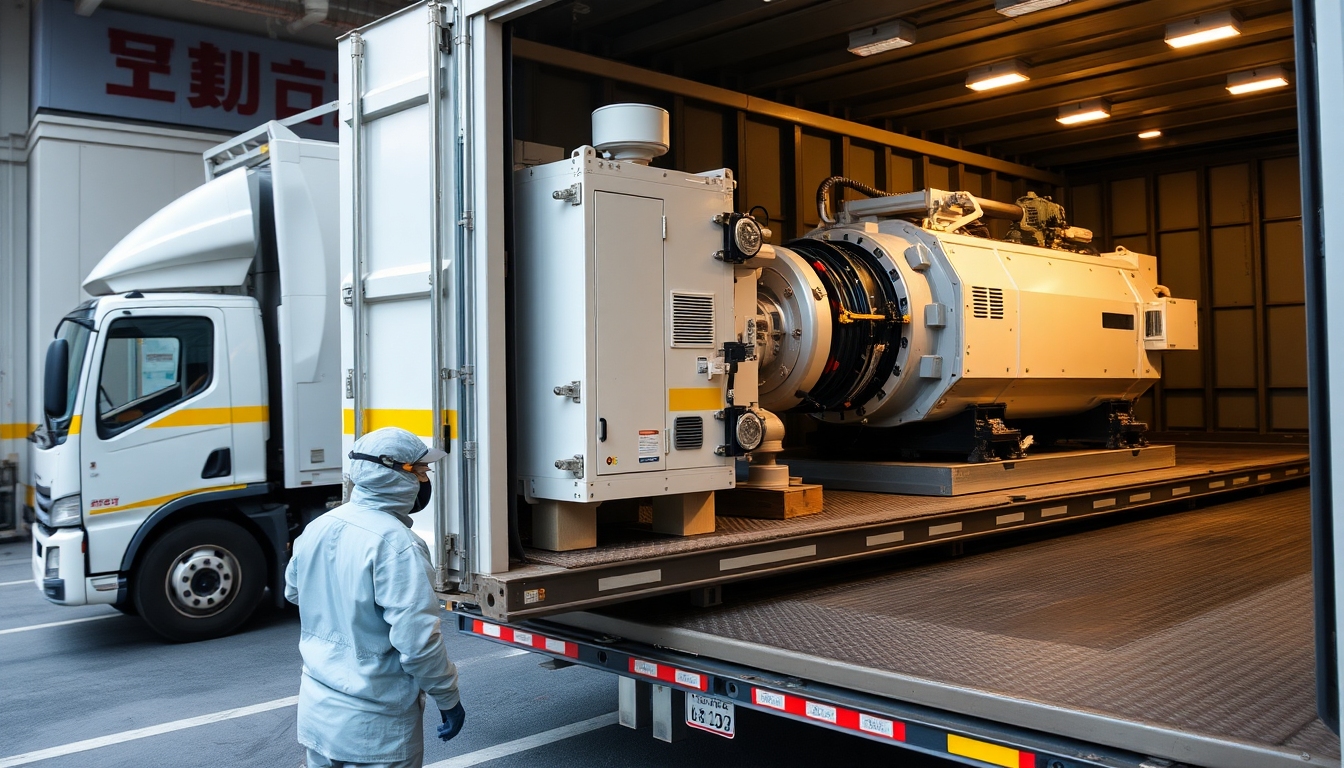 精密機器輸送DXが変える品質管理の未来