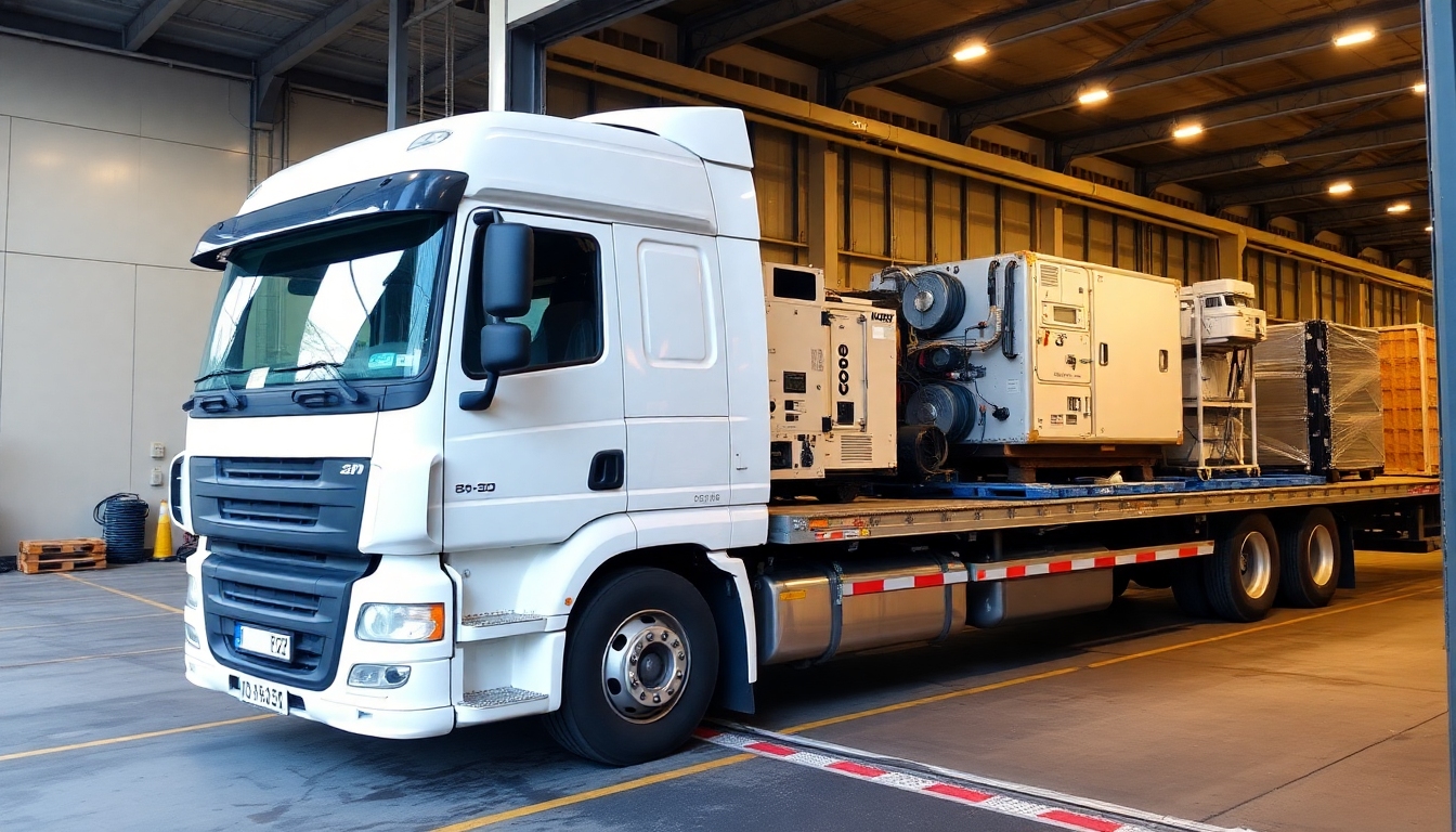 精密機器輸送を支える専門技術とDXの進化