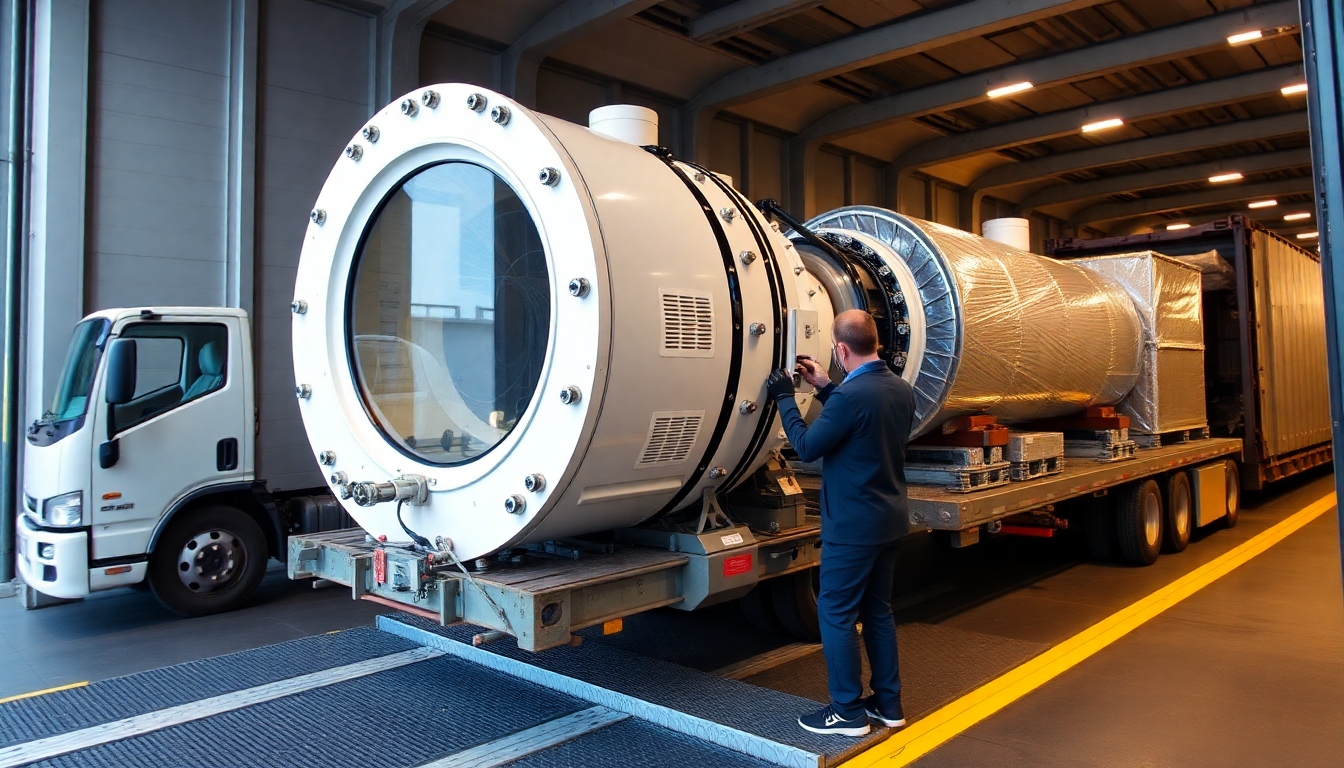 精密機器輸送を支える最先端テクノロジー